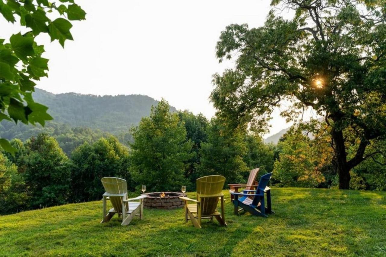 Log Cabin Stunning Mountain Views On 12 Acres Candler エクステリア 写真