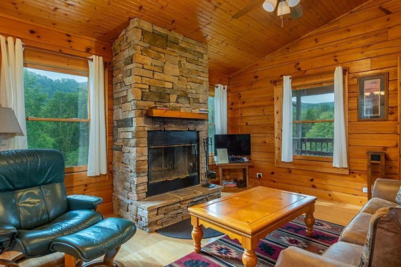 Log Cabin Stunning Mountain Views On 12 Acres Candler エクステリア 写真