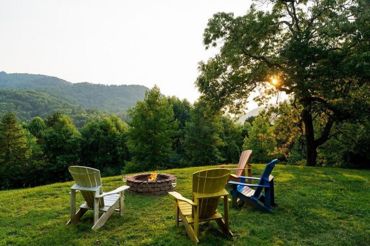 Log Cabin Stunning Mountain Views On 12 Acres Candler エクステリア 写真